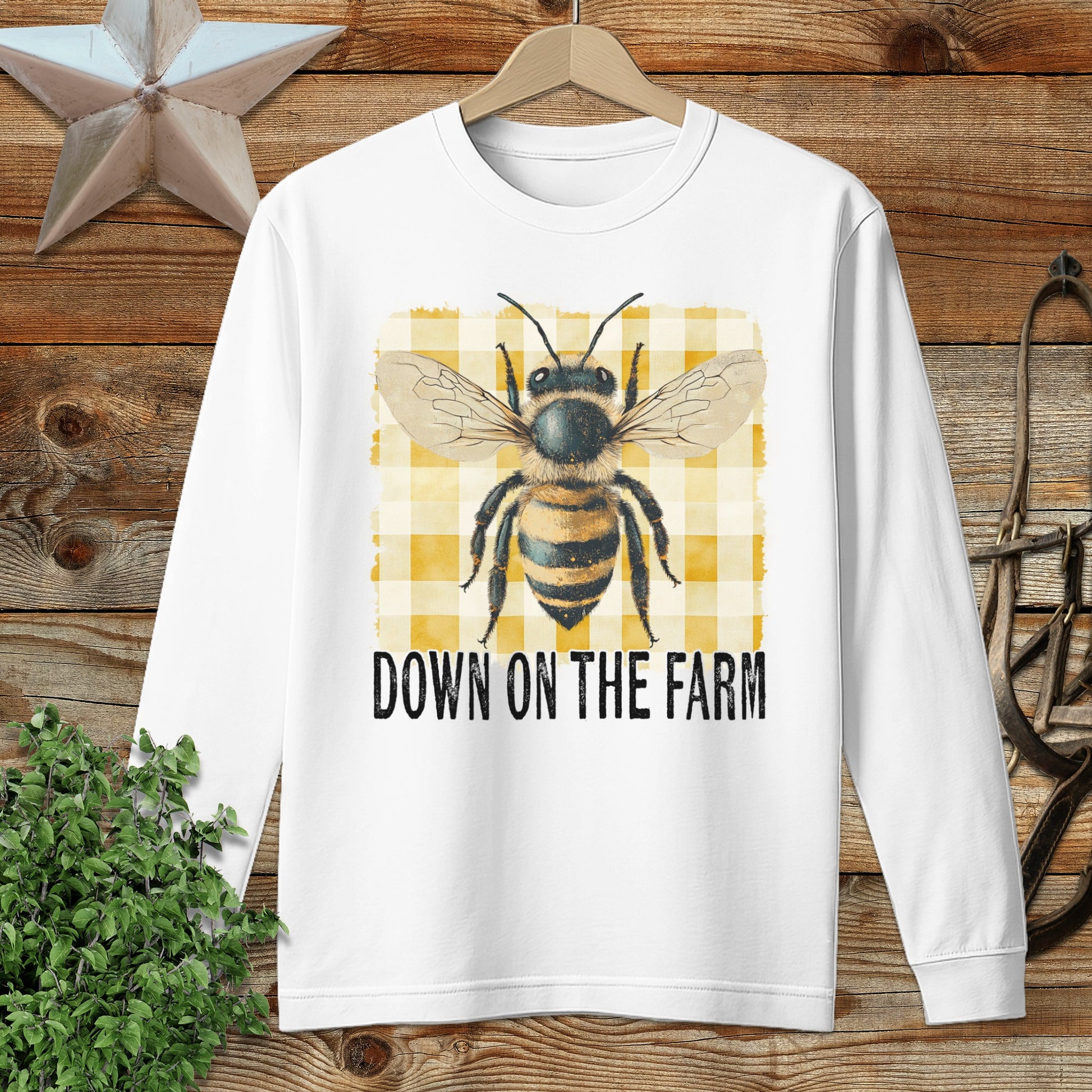 On the Farm Honeybee Long Sleeve Tee