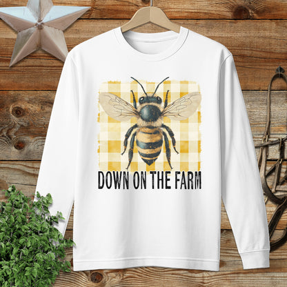 On the Farm Honeybee Long Sleeve Tee