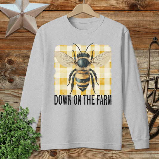 On the Farm Honeybee Long Sleeve Tee