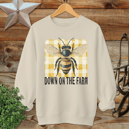 On the Farm Honeybee Sweatshirt