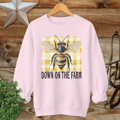 On the Farm Honeybee Sweatshirt