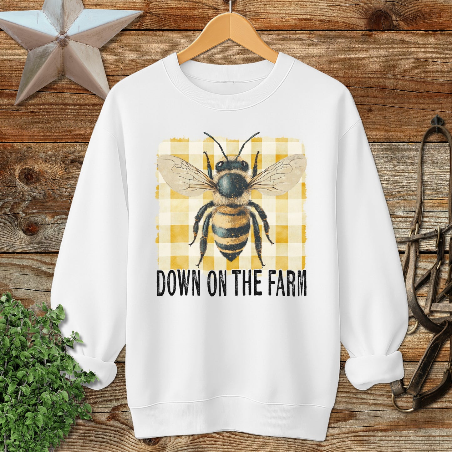 On the Farm Honeybee Sweatshirt