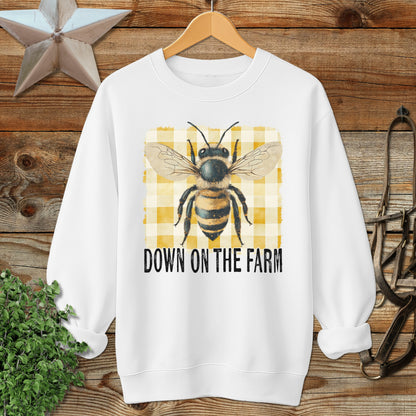 On the Farm Honeybee Sweatshirt
