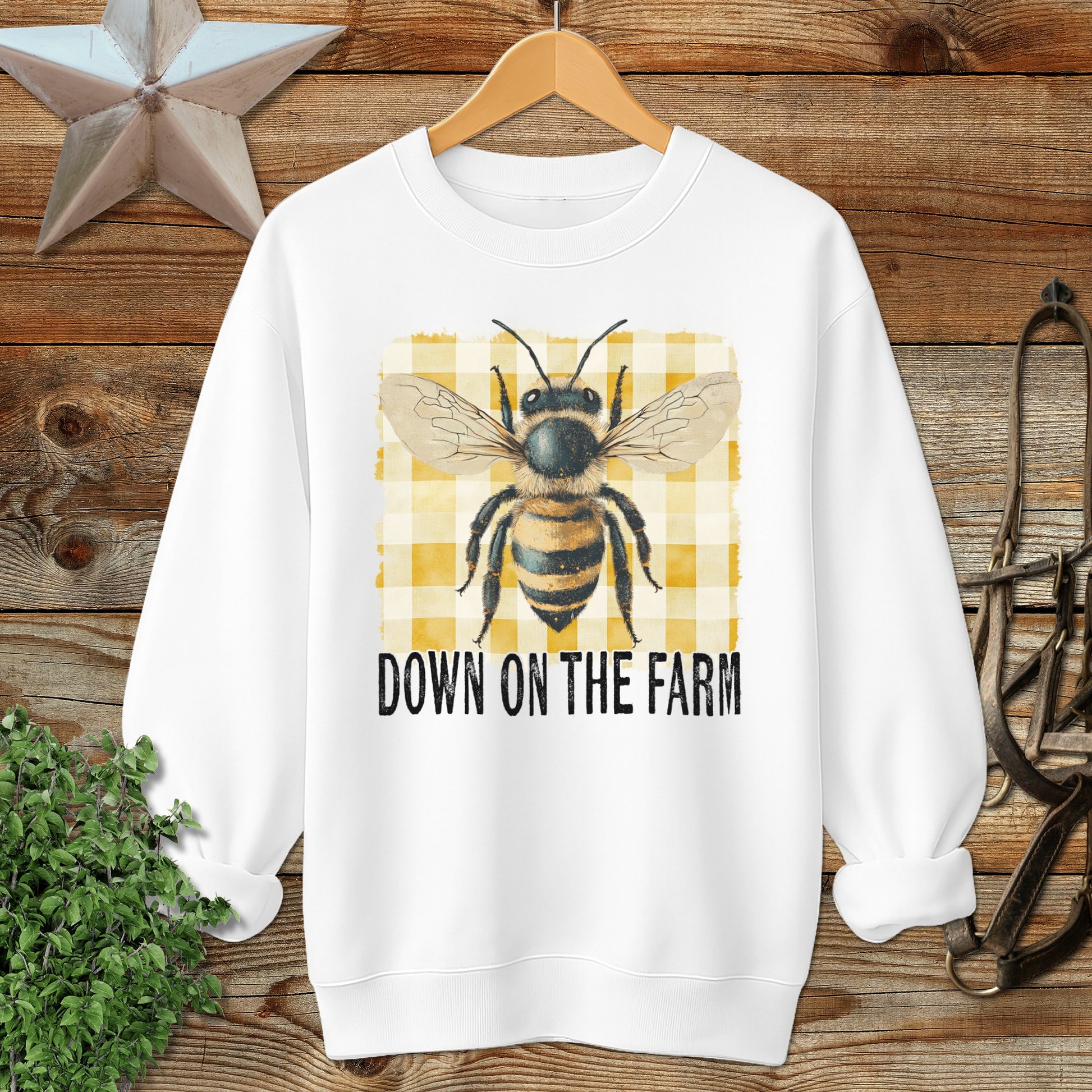 On the Farm Honeybee Sweatshirt