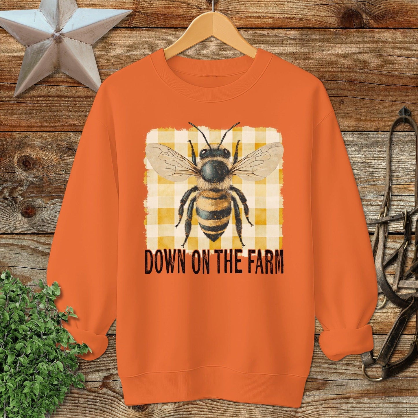 On the Farm Honeybee Sweatshirt