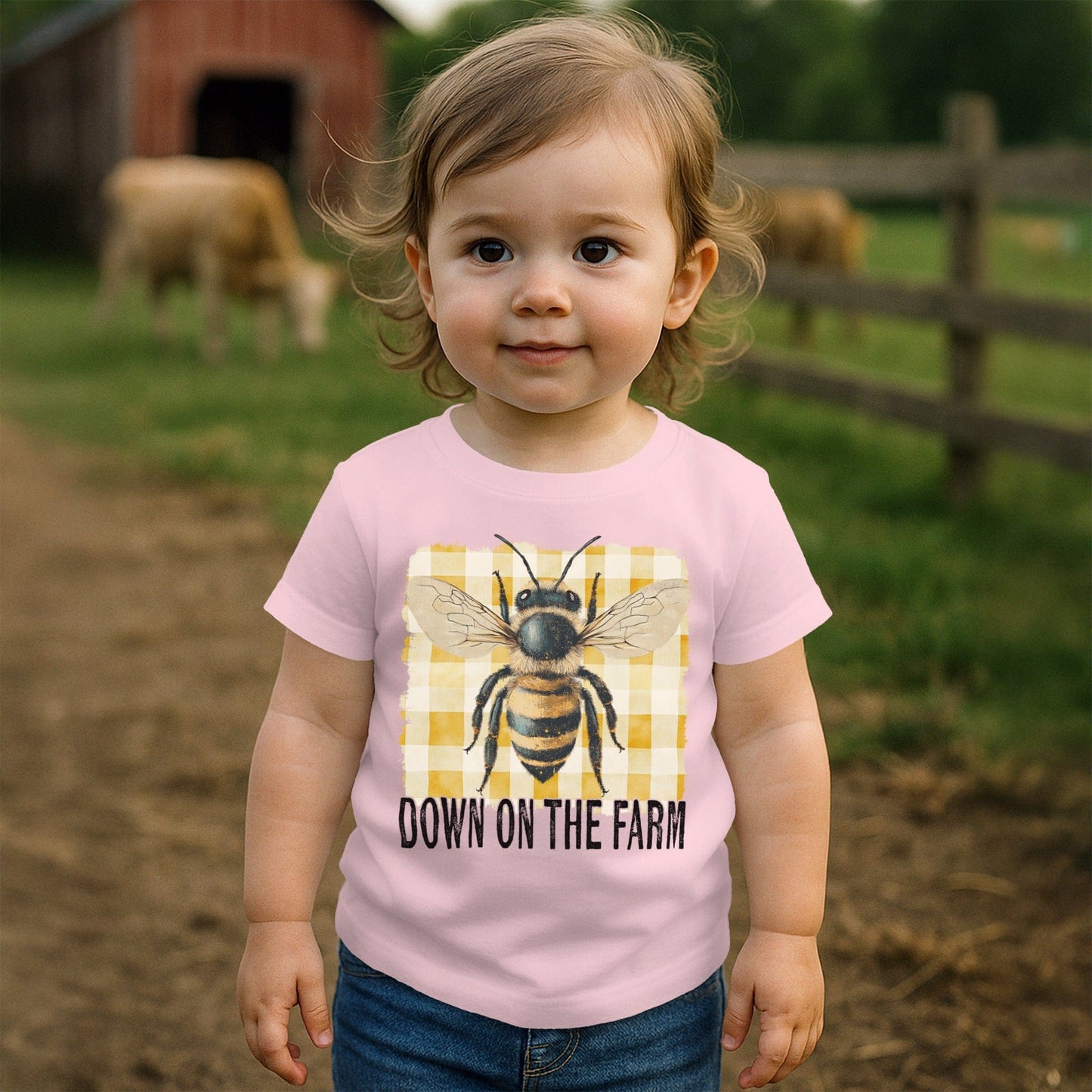 On the Farm Honeybee T-shirt (Toddler)