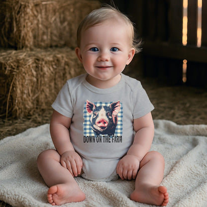 On the Farm Pig Bodysuit (Baby)
