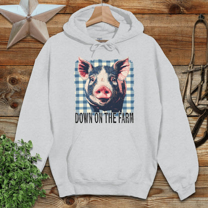 On the Farm Pig Hoodie