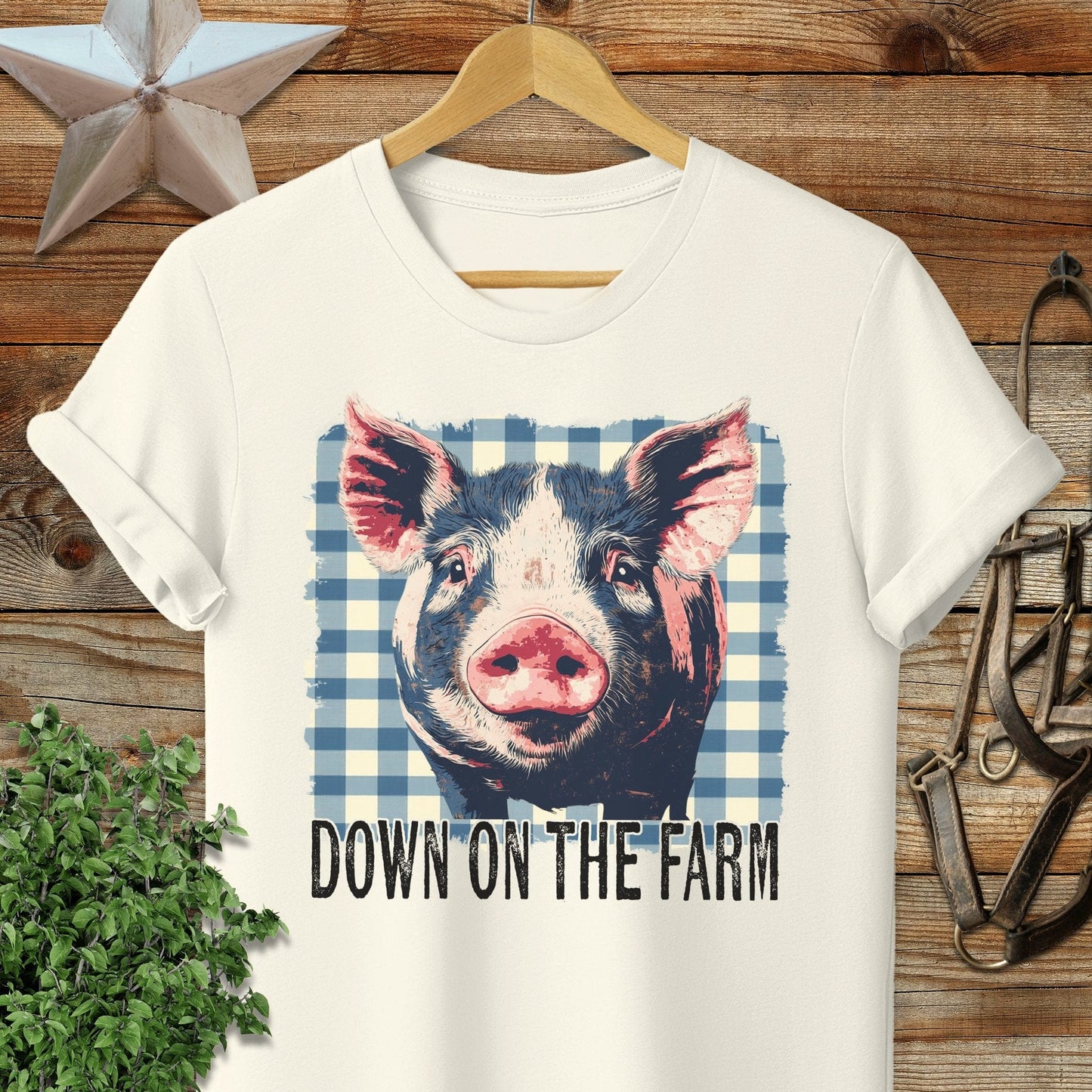 On the Farm Pig T-shirt