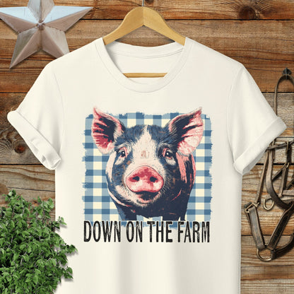 On the Farm Pig T-shirt
