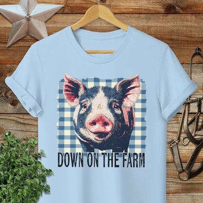 On the Farm Pig T-shirt