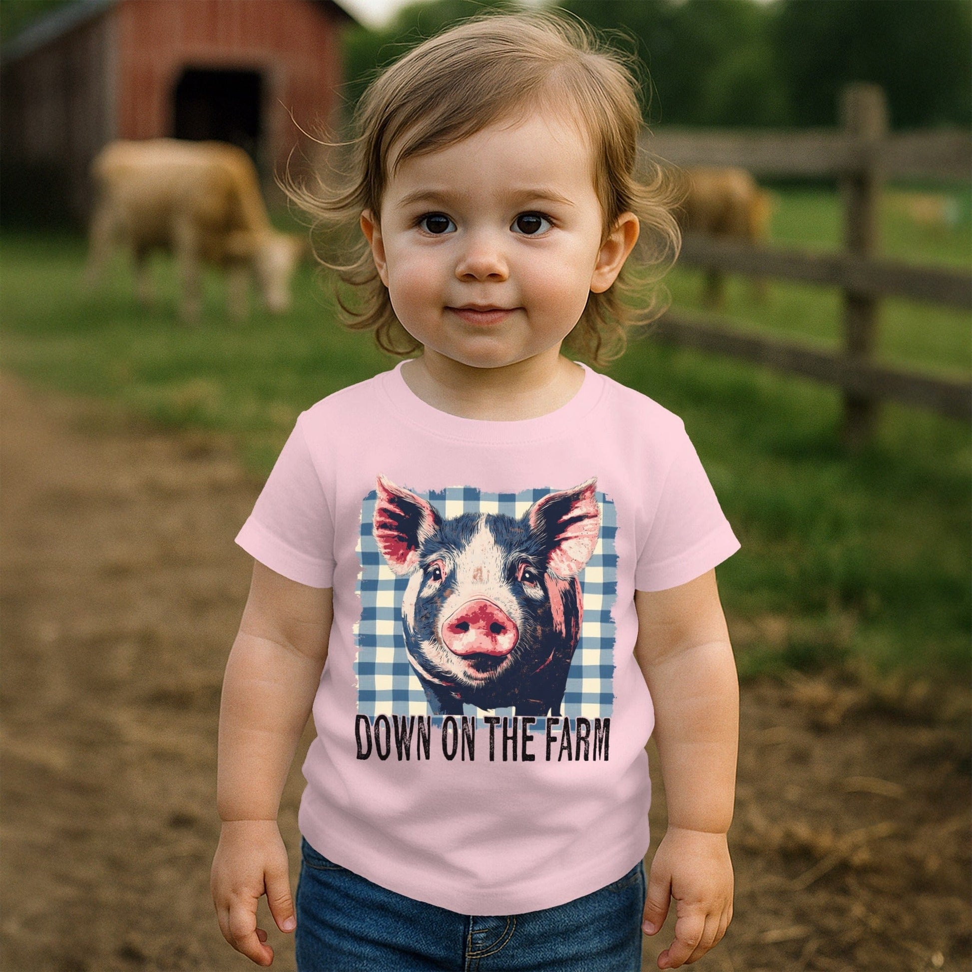 On the Farm Pig T-shirt (Toddler)