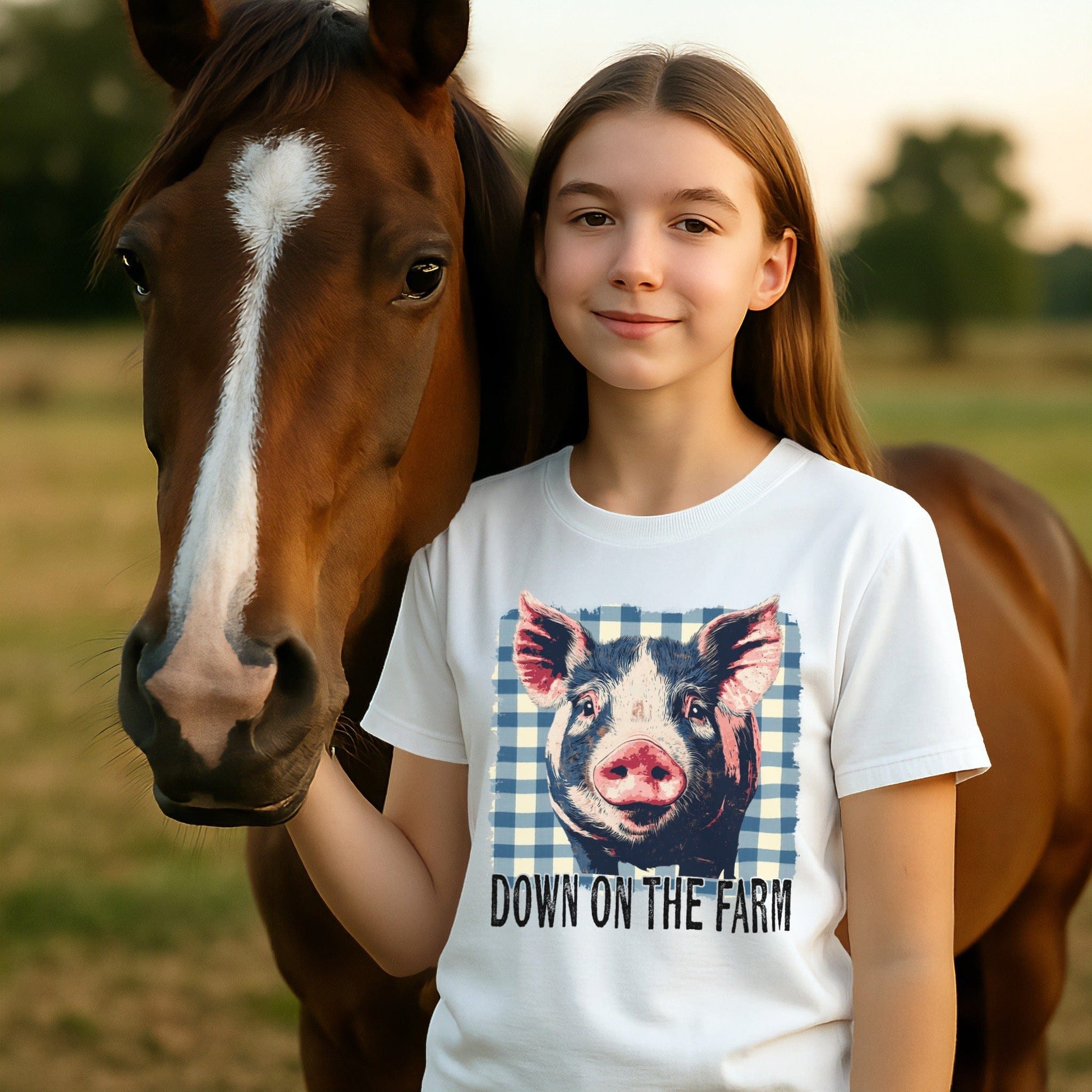 On the Farm Pig T-shirt (Youth)