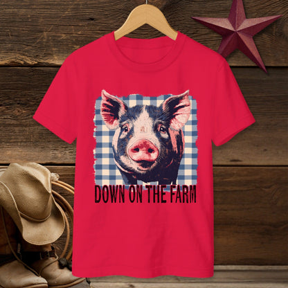 On the Farm Pig T-shirt (Youth)