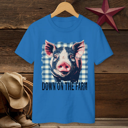 On the Farm Pig T-shirt (Youth)