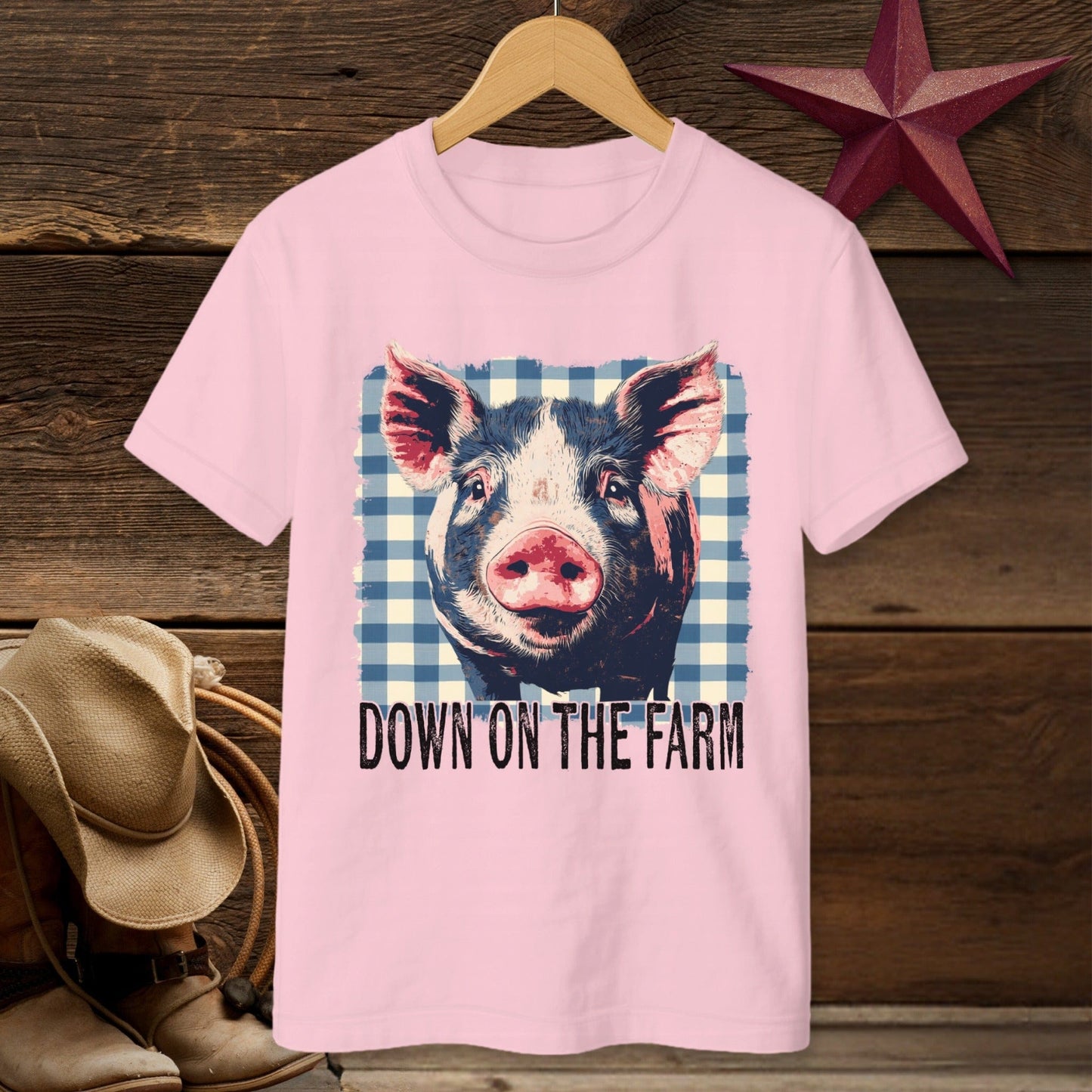 On the Farm Pig T-shirt (Youth)