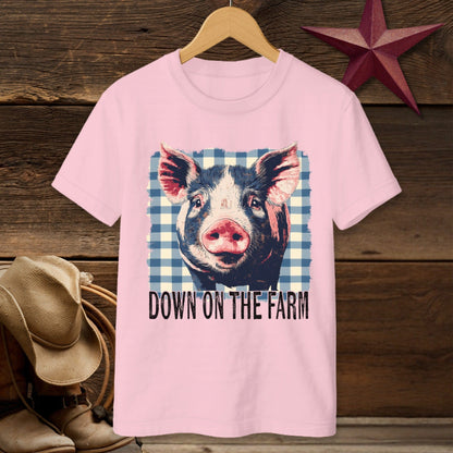 On the Farm Pig T-shirt (Youth)