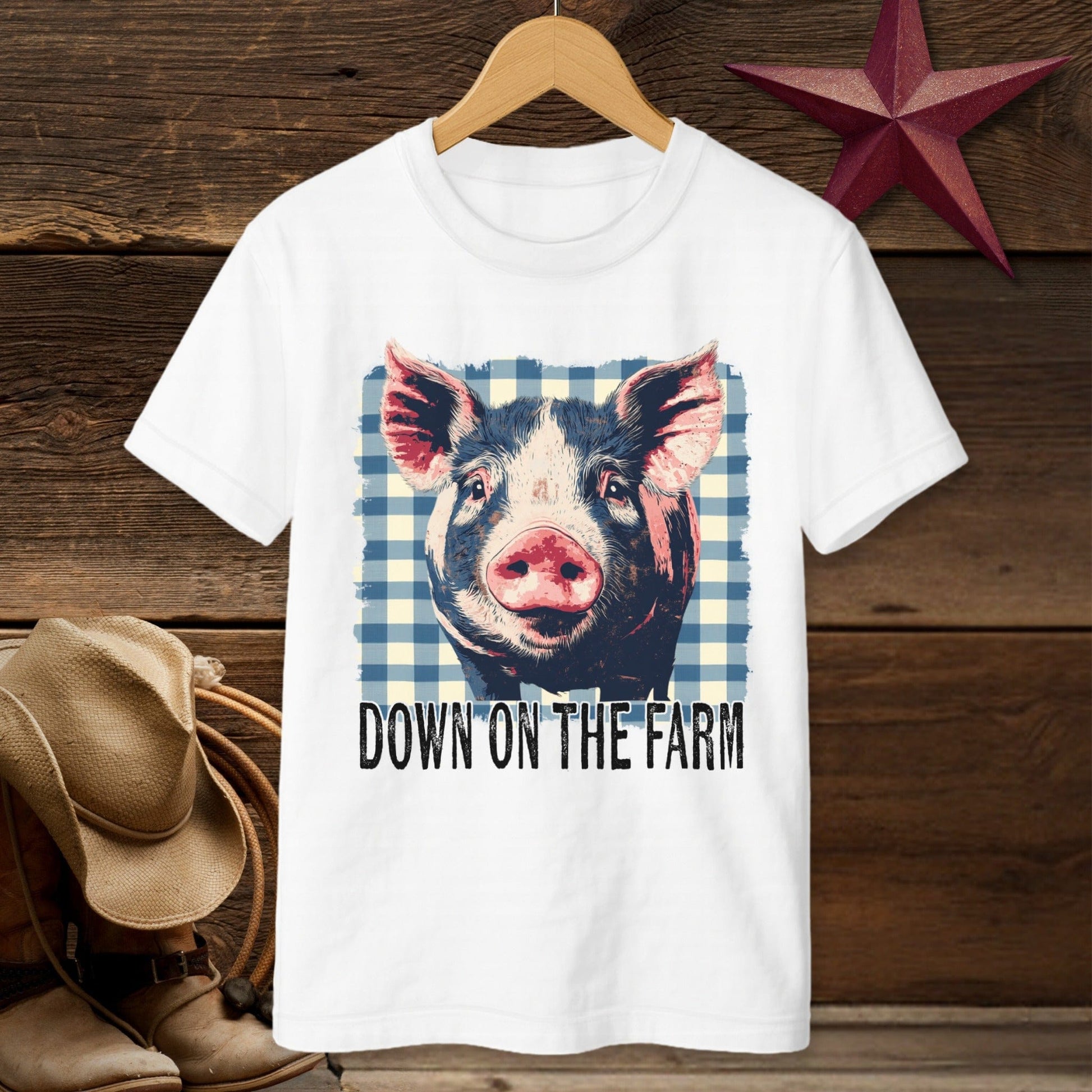 On the Farm Pig T-shirt (Youth)