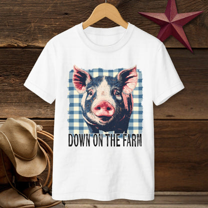 On the Farm Pig T-shirt (Youth)