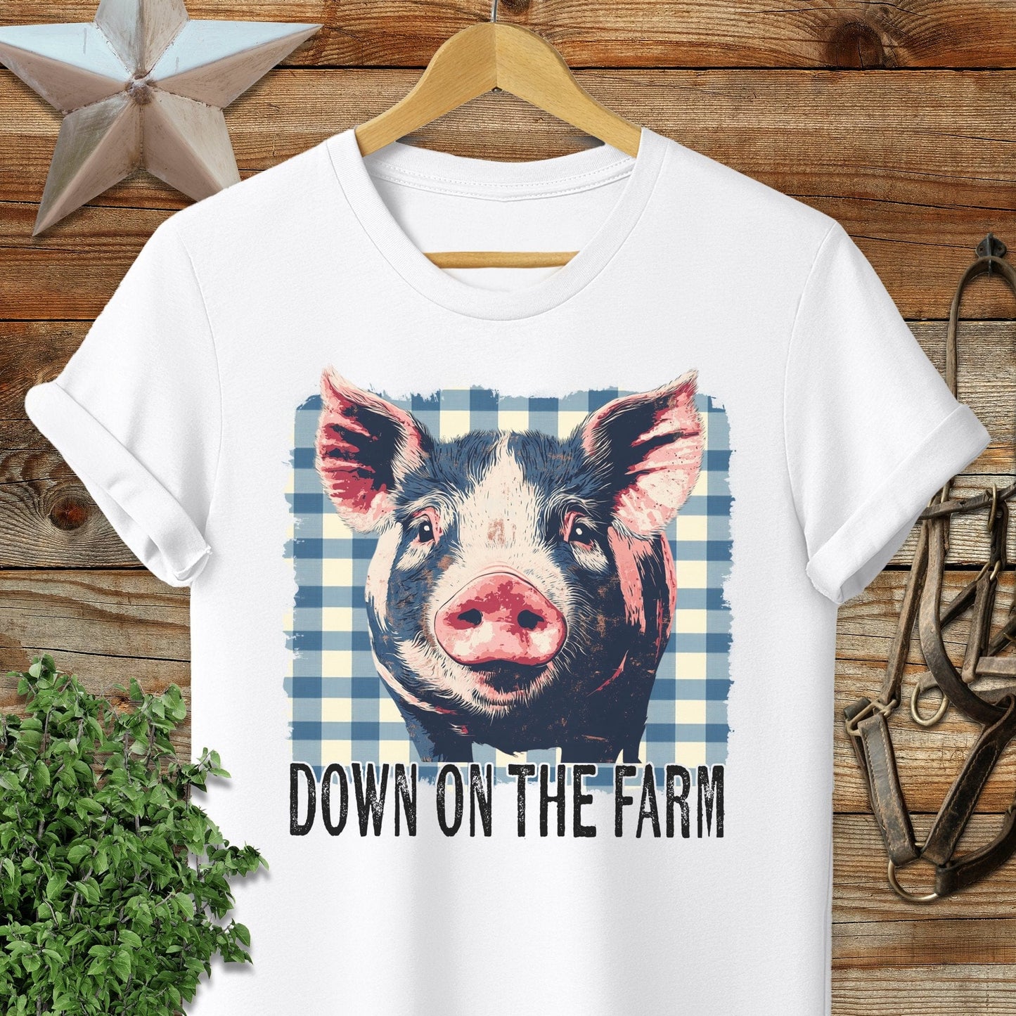On the Farm Pig T-shirt