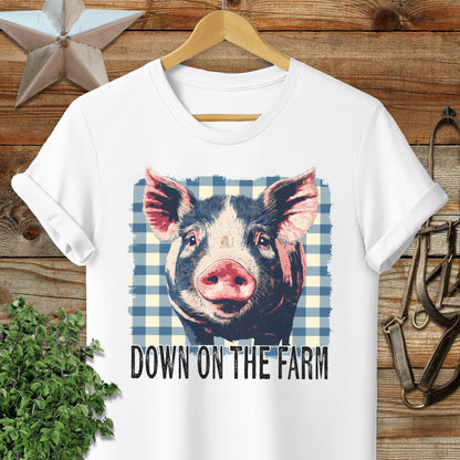 On the Farm Pig T-shirt