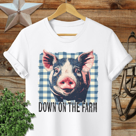 On the Farm Pig T-shirt