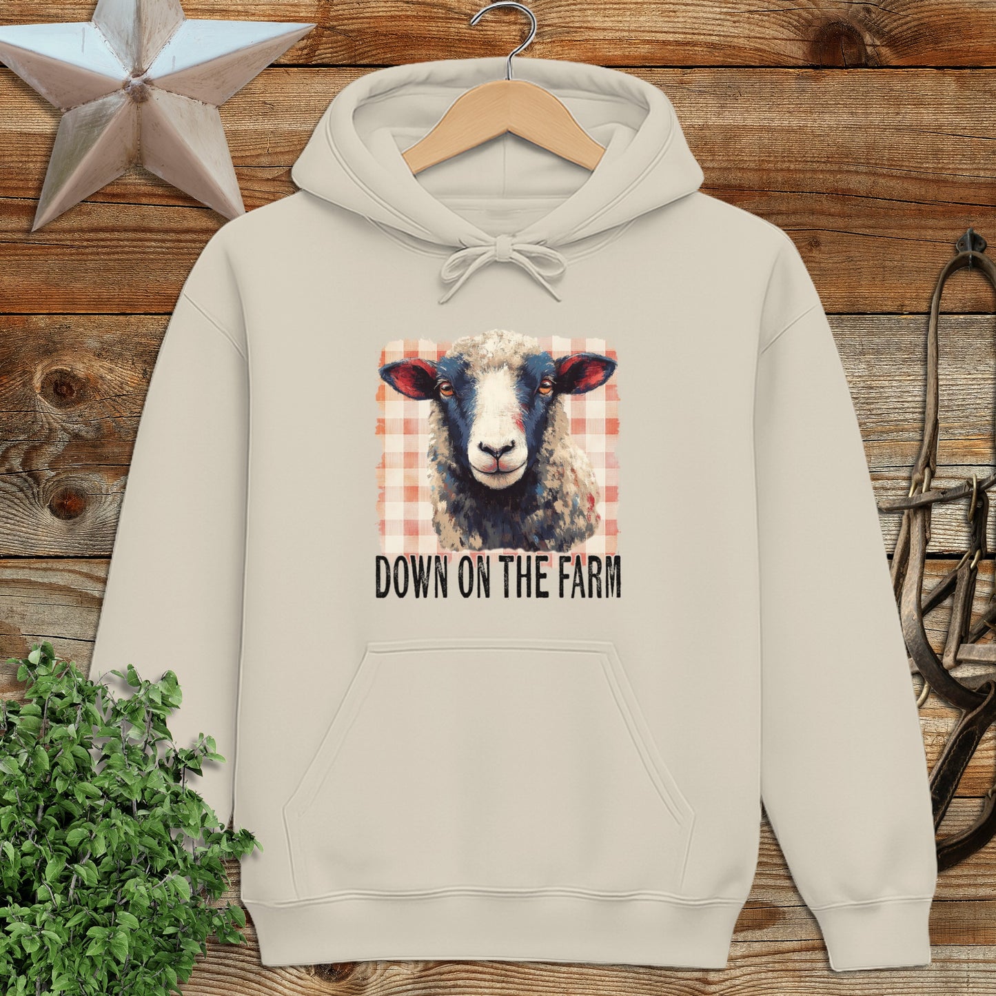 On the Farm Sheep Hoodie
