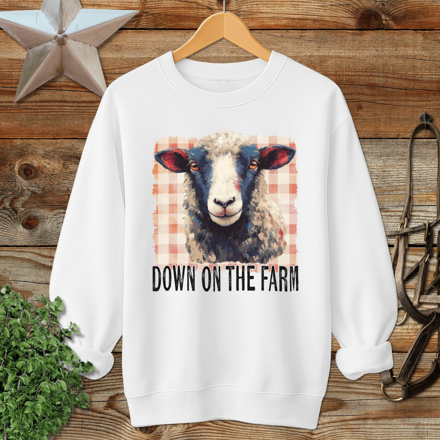 On the Farm Sheep Sweatshirt