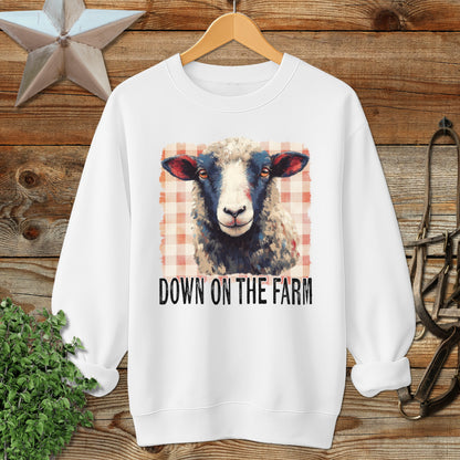 On the Farm Sheep Sweatshirt