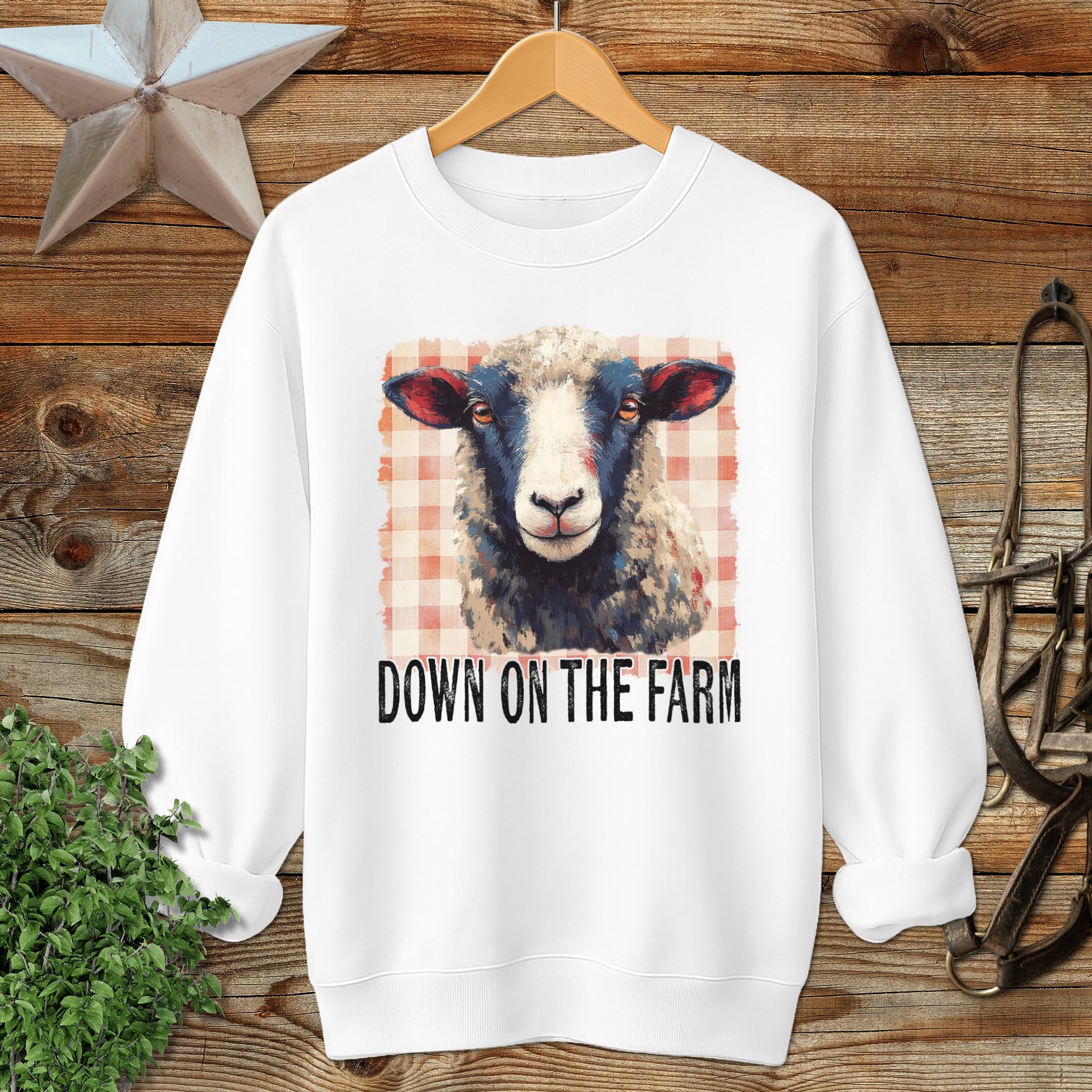 On the Farm Sheep Sweatshirt