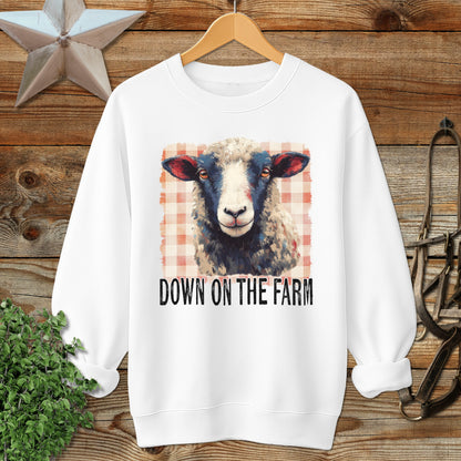 On the Farm Sheep Sweatshirt