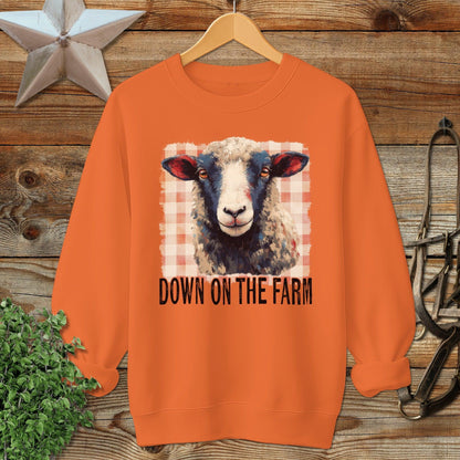 On the Farm Sheep Sweatshirt
