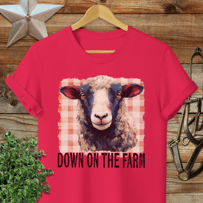 On the Farm Sheep T-shirt
