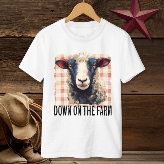 On the Farm Sheep T-shirt (Youth)