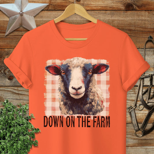 On the Farm Sheep T-shirt