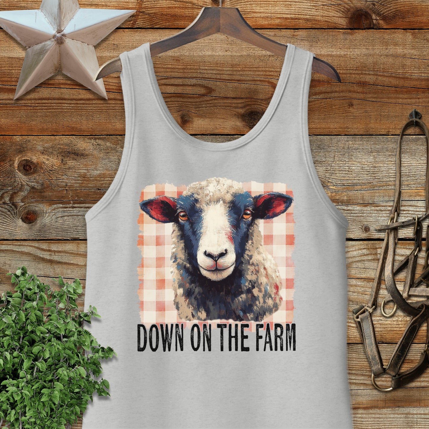 On the Farm Sheep Tank Top