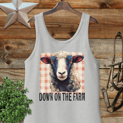 On the Farm Sheep Tank Top
