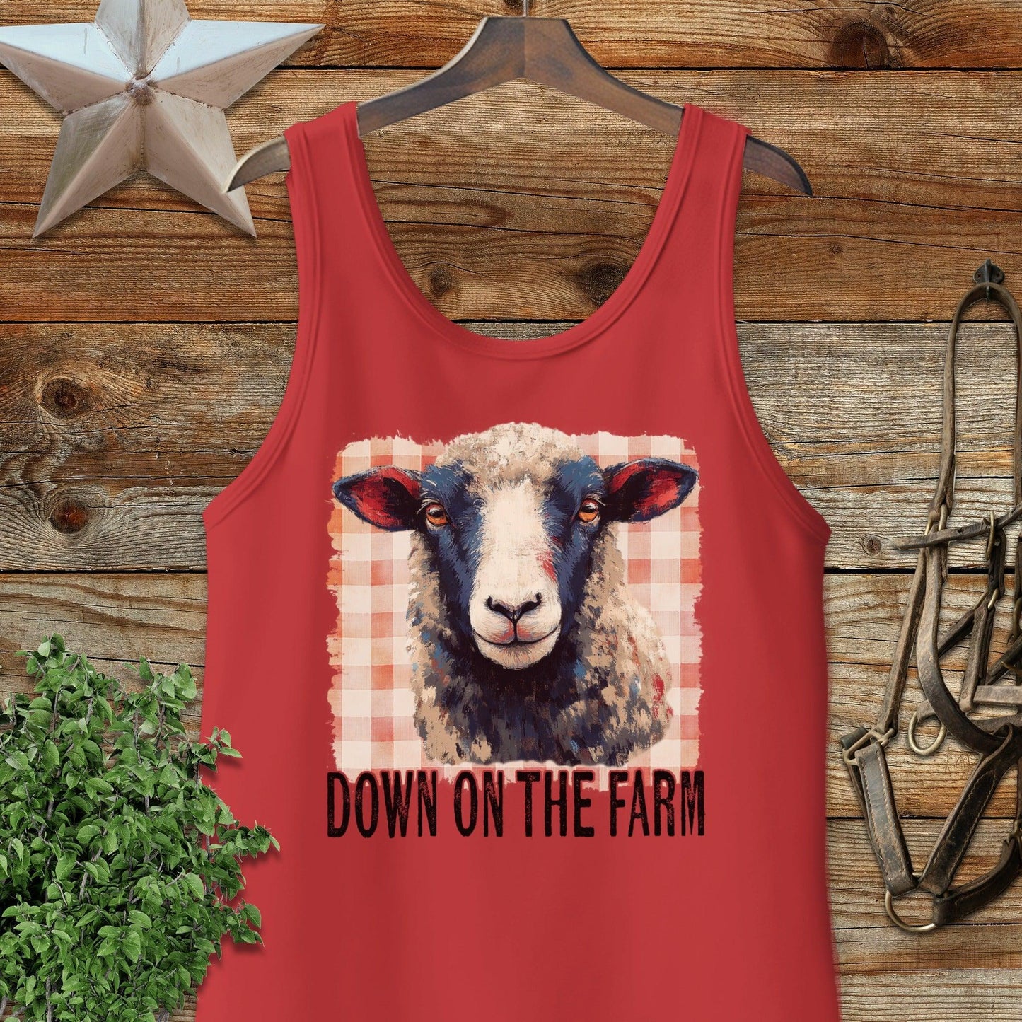 On the Farm Sheep Tank Top