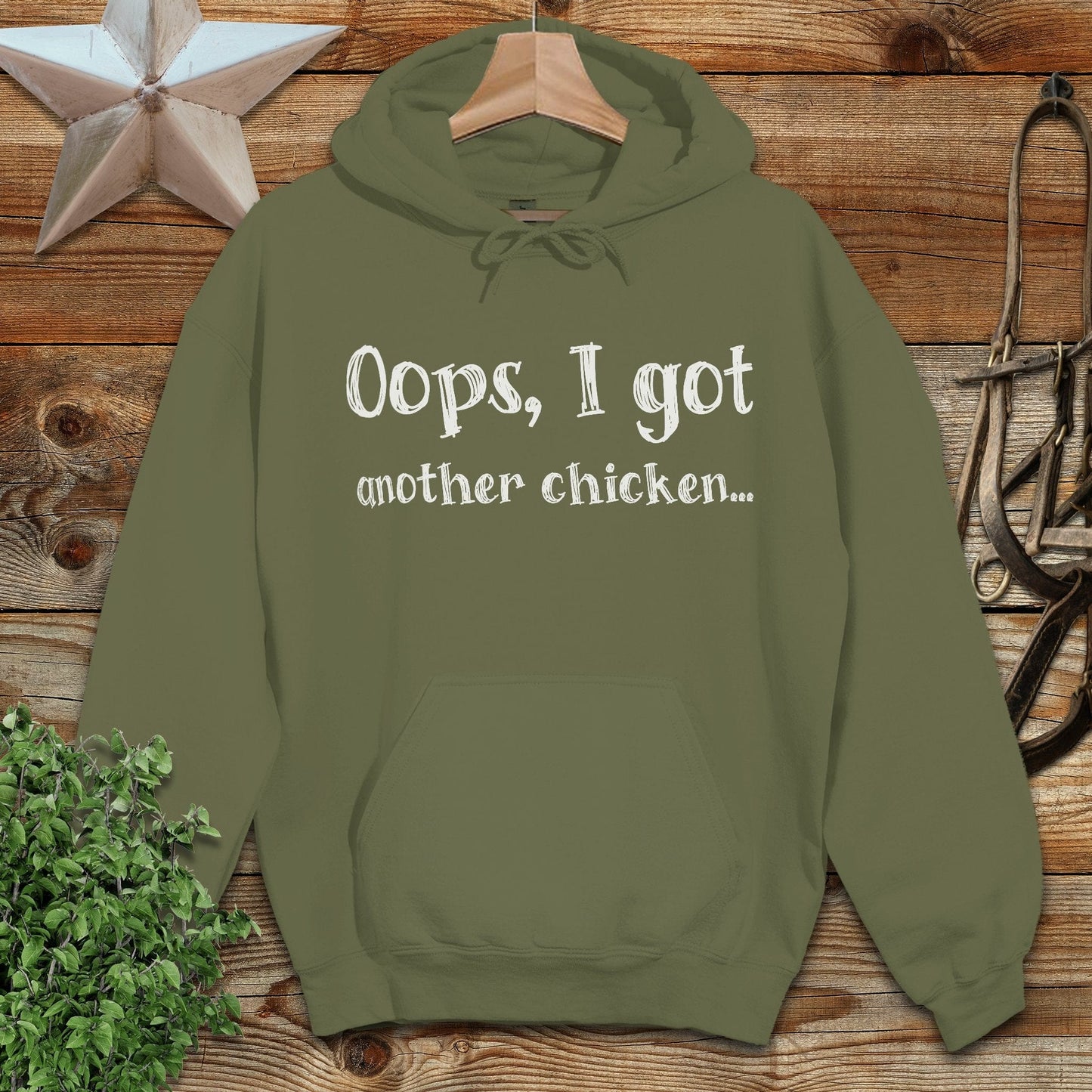 Oops Another Chicken Hoodie