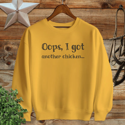 Oops Another Chicken Sweatshirt