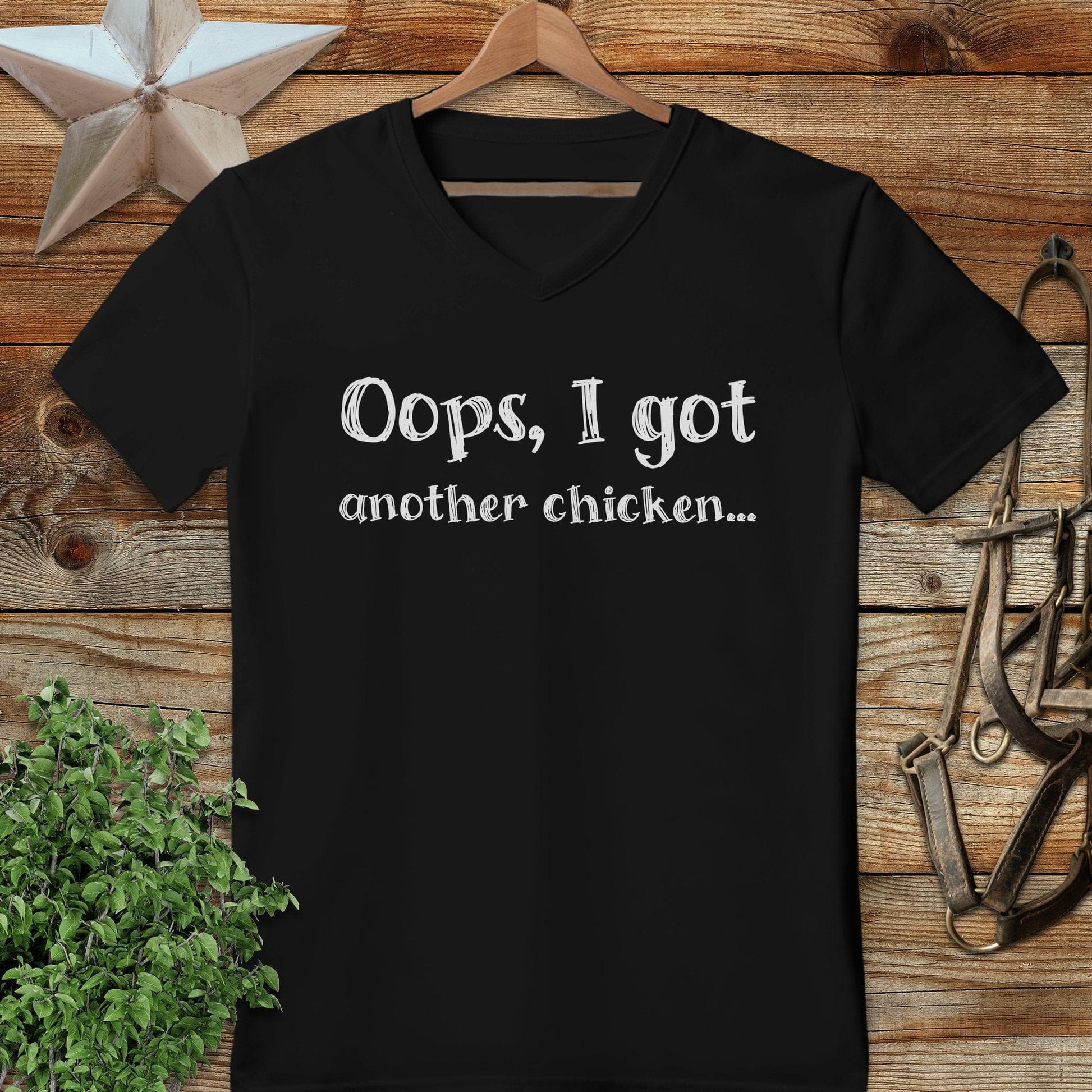 Oops Another Chicken V-neck