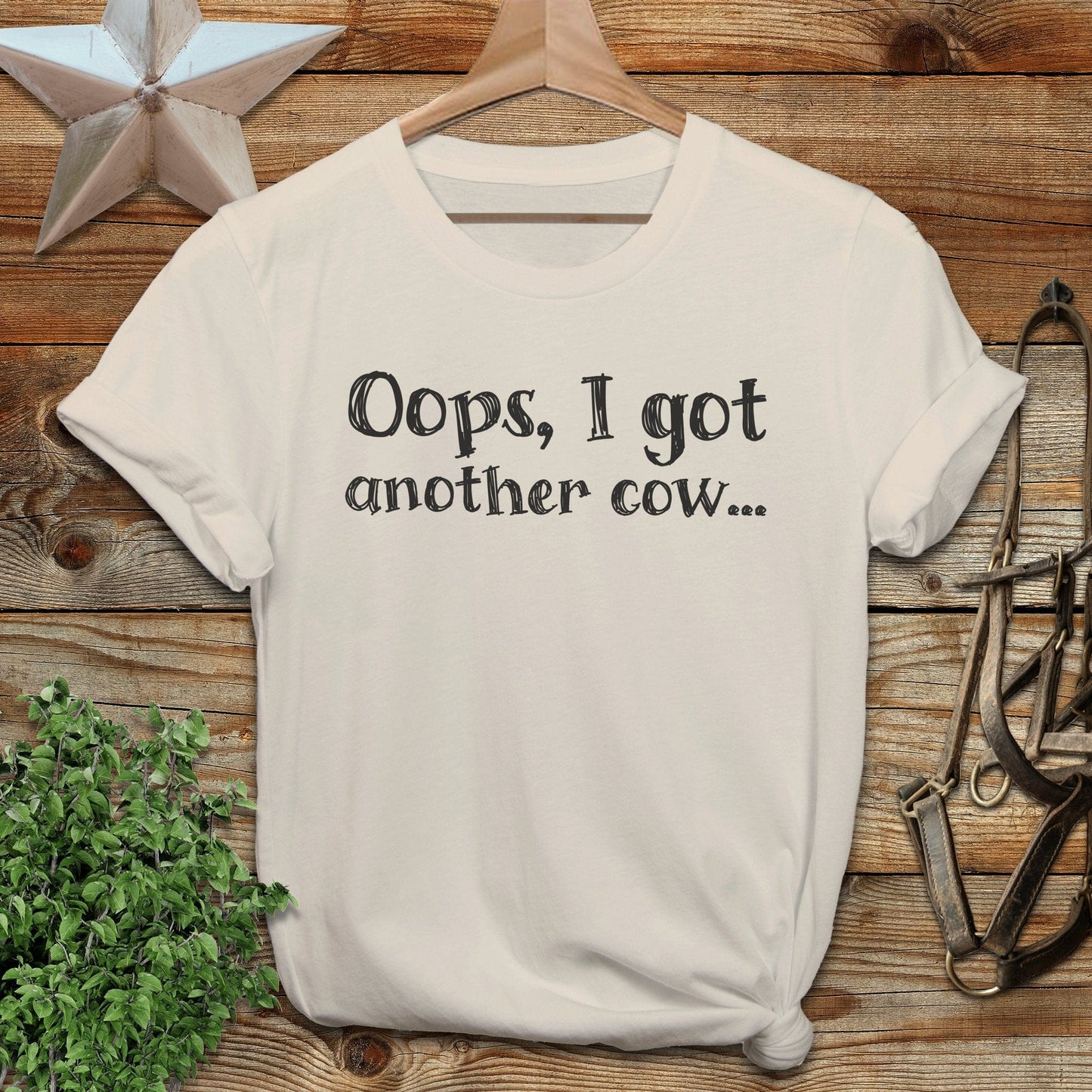 Oops Another Cow Softstyle Tee