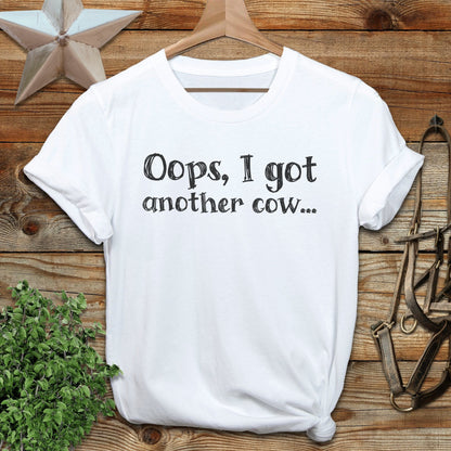 Oops Another Cow T-shirt