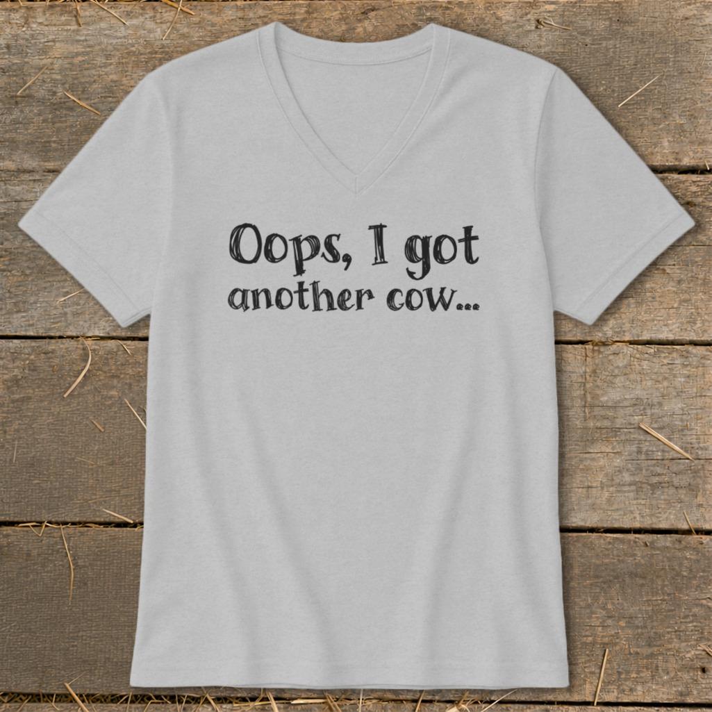 Oops Another Cow V-neck