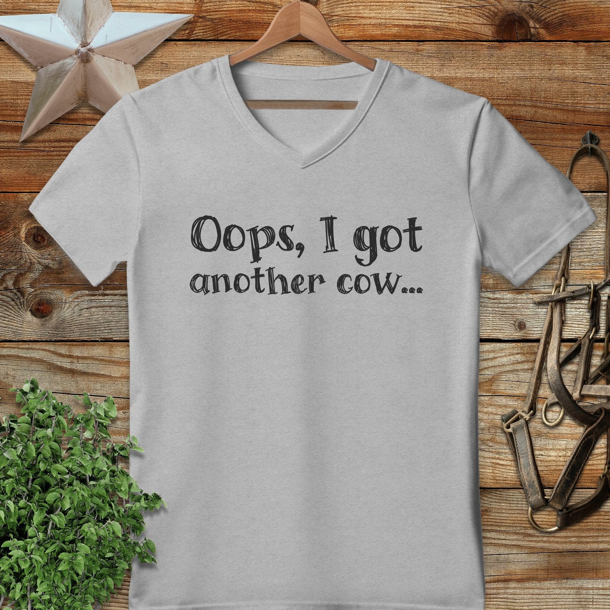 Oops Another Cow V-neck