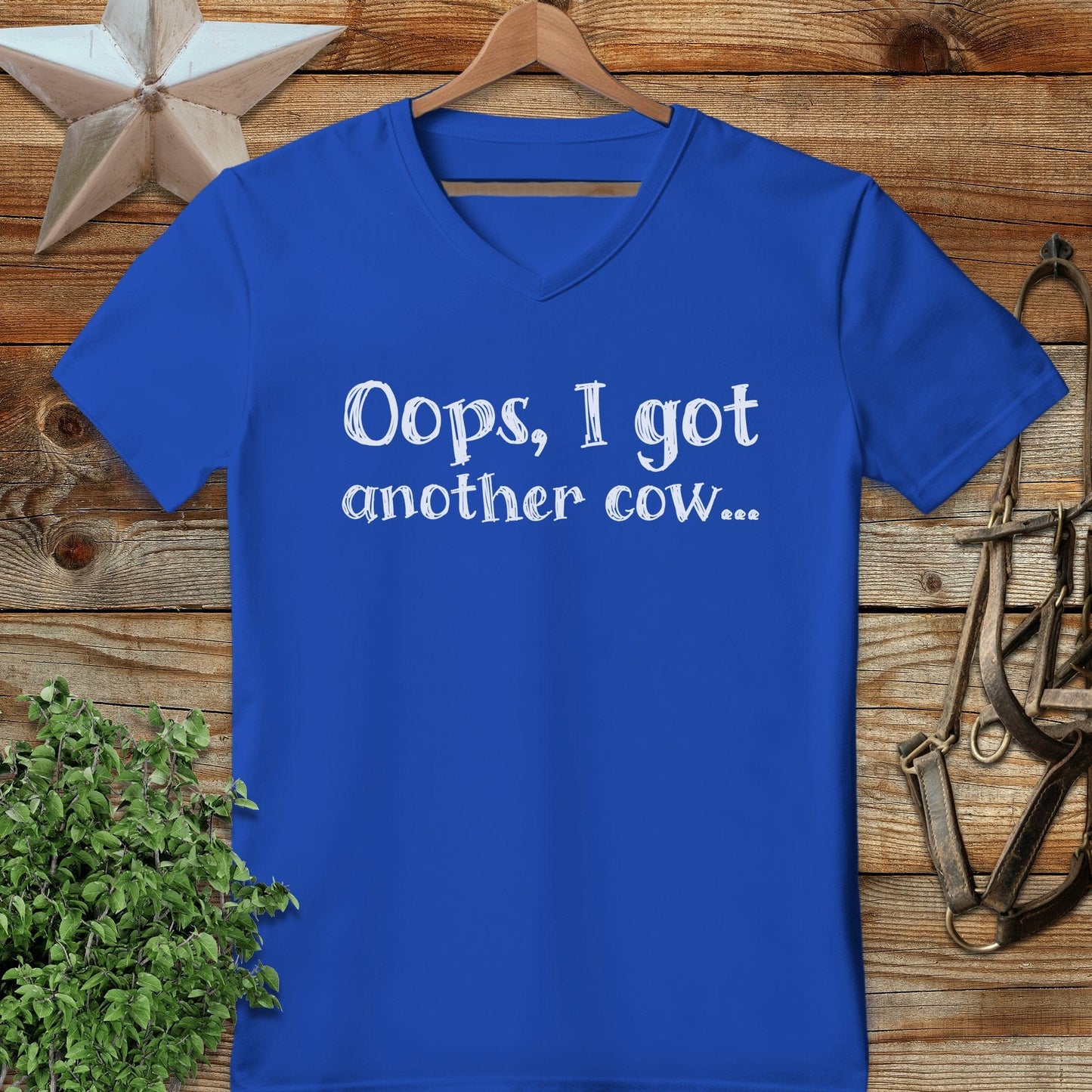 Oops Another Cow V-neck