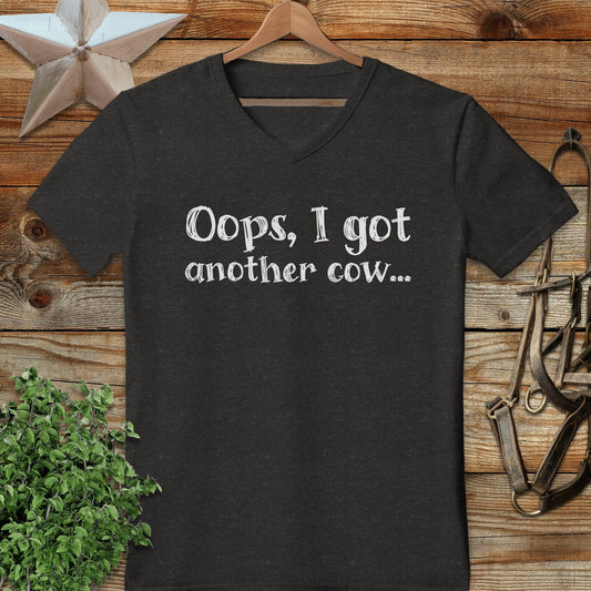 Oops Another Cow V-neck