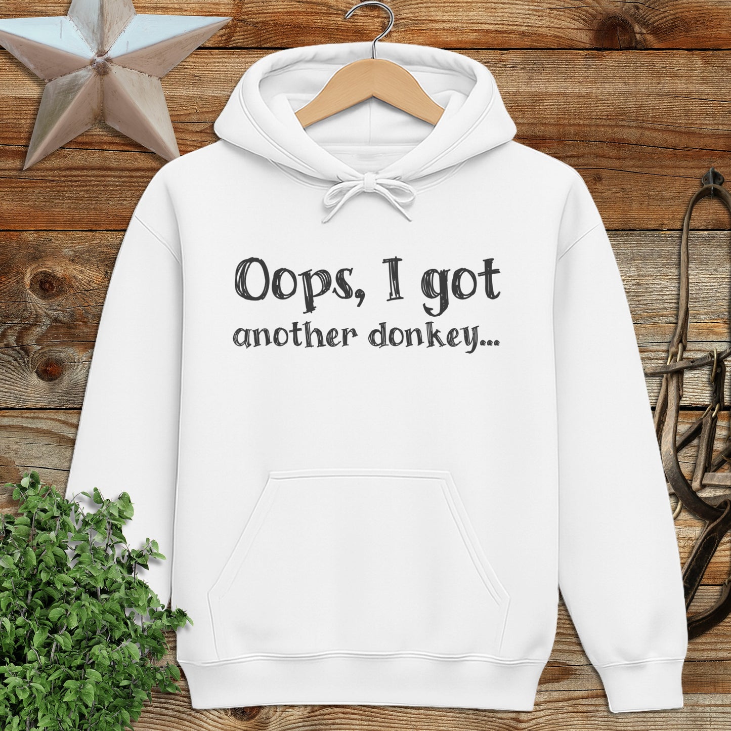 Oops Another Donkey Hoodie