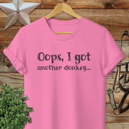 Oops Another Donkey Softstyle Tee