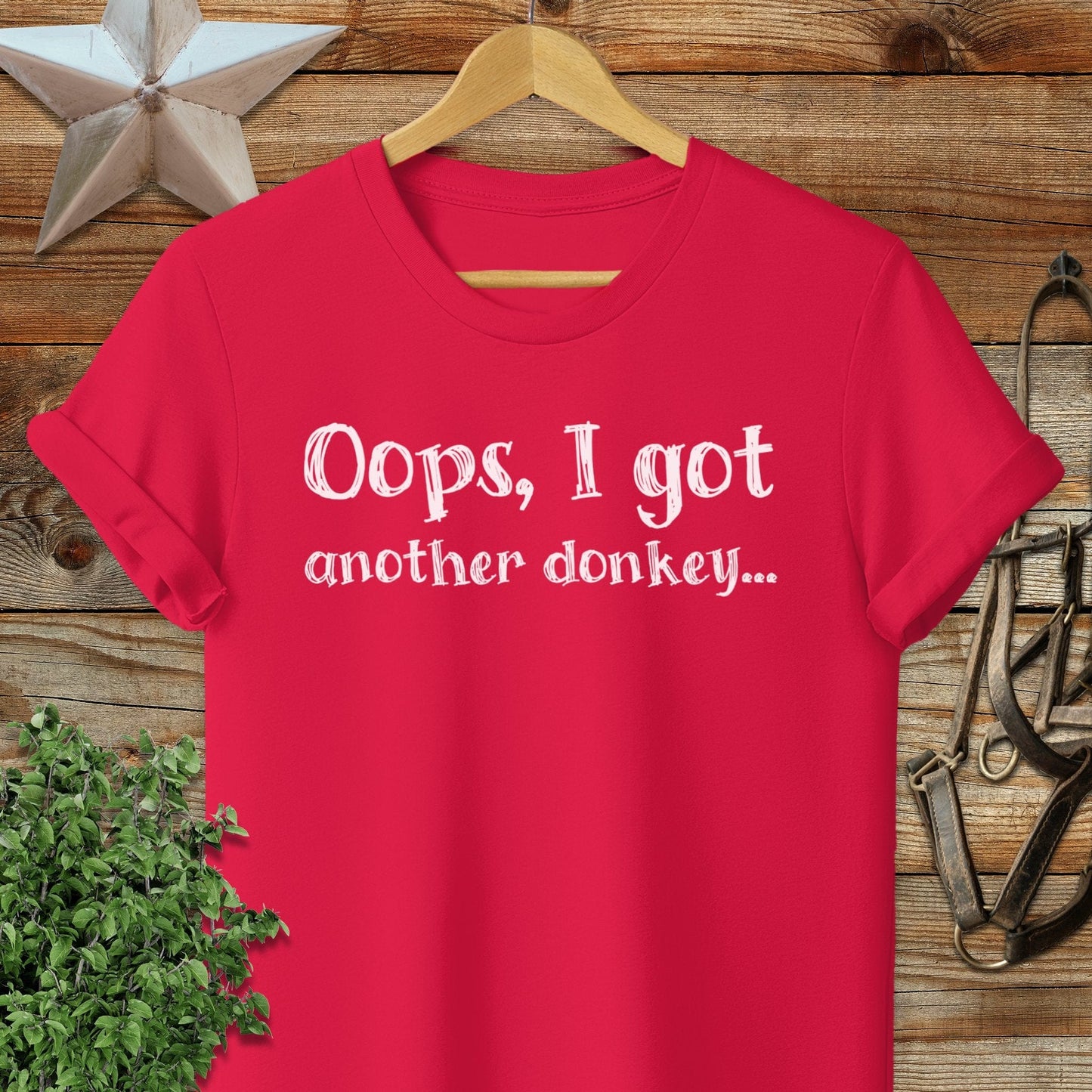 Oops Another Donkey Softstyle Tee